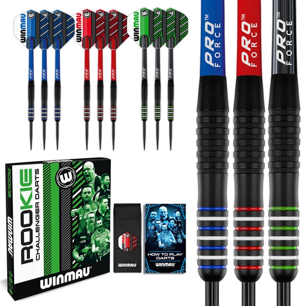 Winmau Rookie Brass 20 gram Darts Stål (3 sæt)