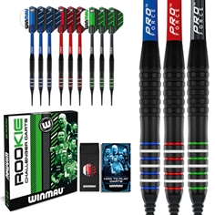 Winmau Rookie Brass 18 gram Darts Soft (3 sæt)