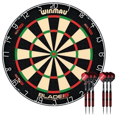 Winmau Blade 6 Dual Core inkl. 2 sæt pile
