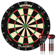 Winmau Blade 6 Triple Core inkl. 2 sæt pile
