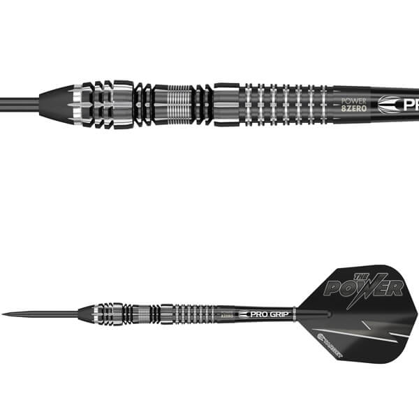 The Power 8-Zero Black v.4 Dartpile 23 gram