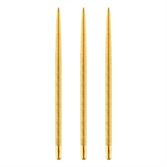 One80 Long Taper Guld Sanded Spidser 55 mm
