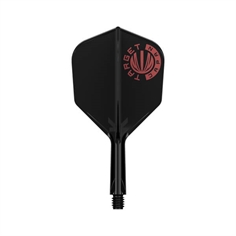 Target Japan Logo K-Flex Black x Red No. 6 - Kort