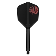 Target Japan Logo K-Flex Black x Red No. 6 - Medium
