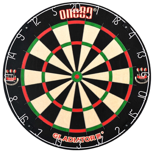 One80 Gladiator Dartskive