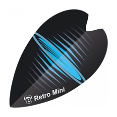 Retro Mini Flights - Sort/Blå