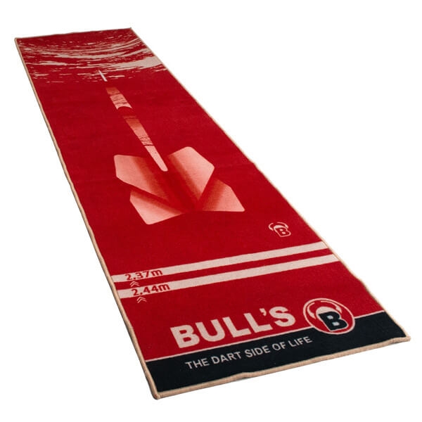 Bull\'s Darttæppe 180, Rødt