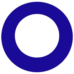 Beskyttelsesring (blå)