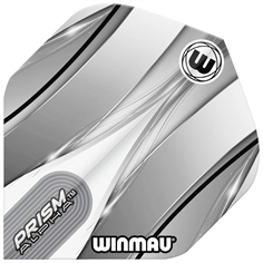 Winmau Prism Alpha Sniper Hvid Flights Standard