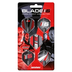 Winmau Blade 6 Prism Flights - 5 pack