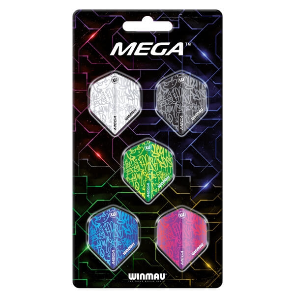 Winmau Mega Flights - 5 pack