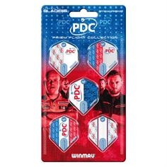 Winmau PDC Prism Flights - 5 pack