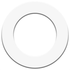 Beskyttelsesring (hvid)
