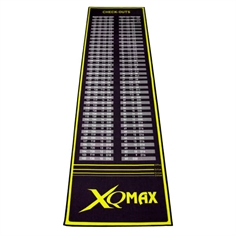 XQ Max Darts, Check-out Sort/Gul Tæppe