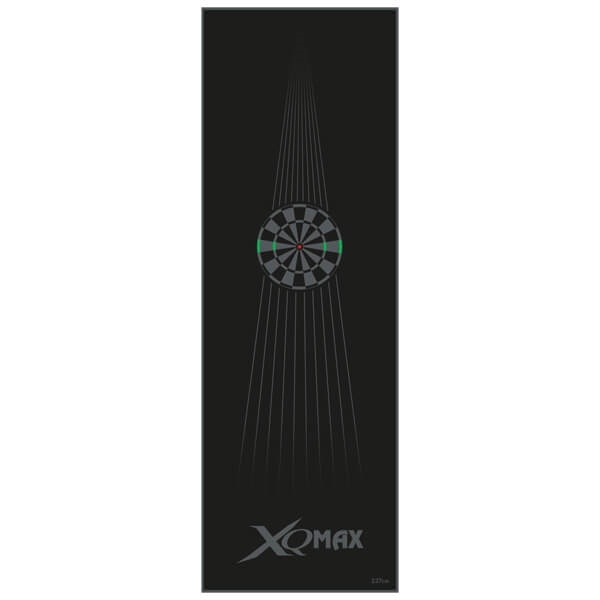 XQ Max Darts, Sort/Grå Tæppe (80 cm)