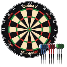 Winmau Blade 6 Dual Core inkl. 3 sæt pile
