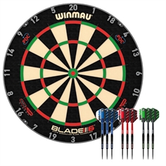 Winmau Blade 6 Triple Core inkl. 3 sæt pile