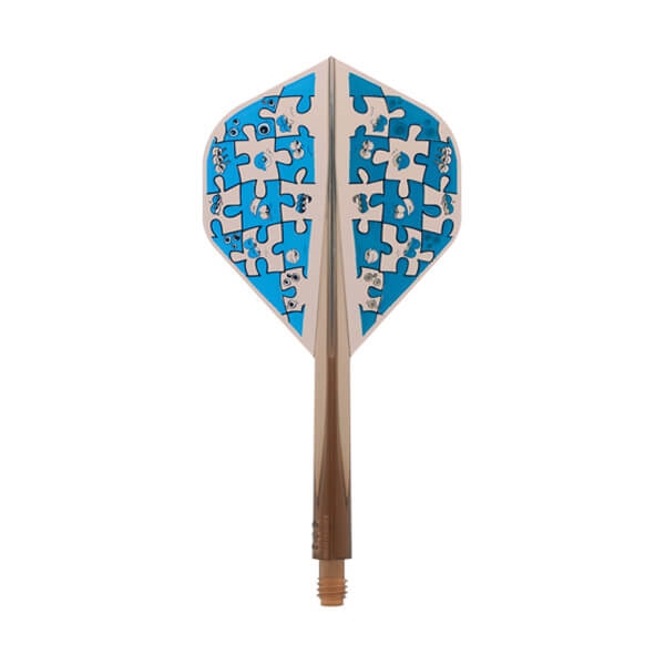 Condor Axe Flights Std. - GT Monster 2 Klar Brun, Medium