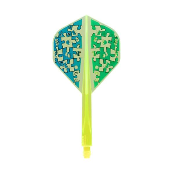 Condor Axe Flights Std. - GT Monster 2 Neon Gul, Medium