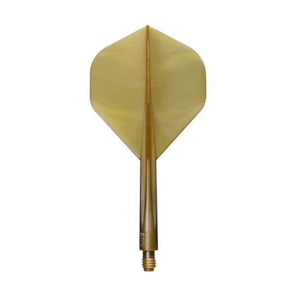 Condor Axe Flights Std. - Metallic Guld, Lang