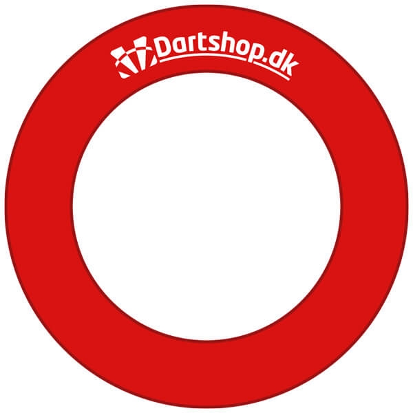 Beskyttelsesring m. Dartshop-logo, Rød