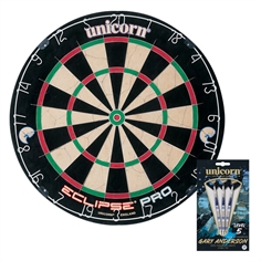 Unicorn Eclipse Pro med Gary Anderson Tungsten Dartpile