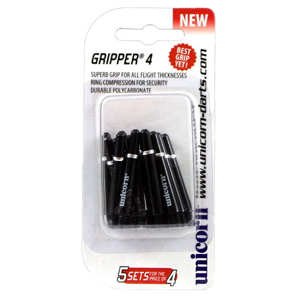 Gripper 4, 5-set value pack, Sort kort