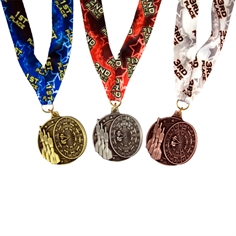 Dartmedaljer - Guld/Sølv/Bronze