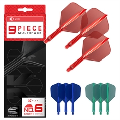 Target K-Flex Flights No. 6 - Kort (3 sæt)