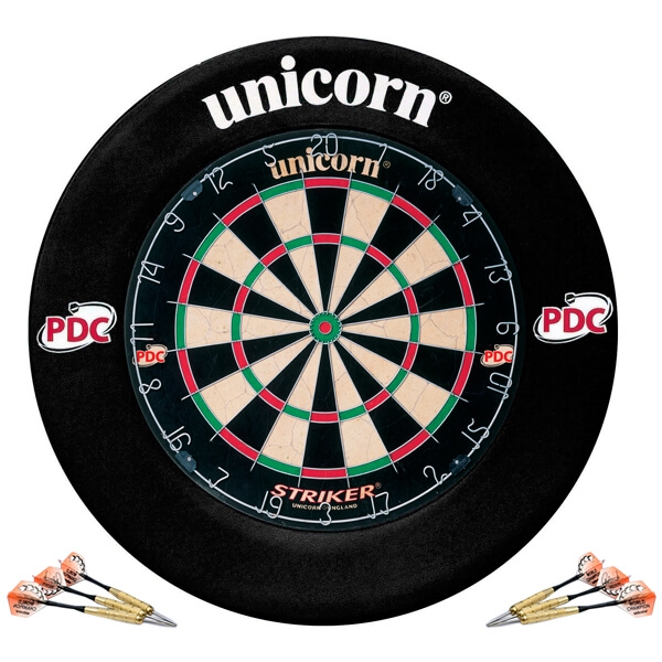 Unicorn PDC Striker Home Dart Surround Set